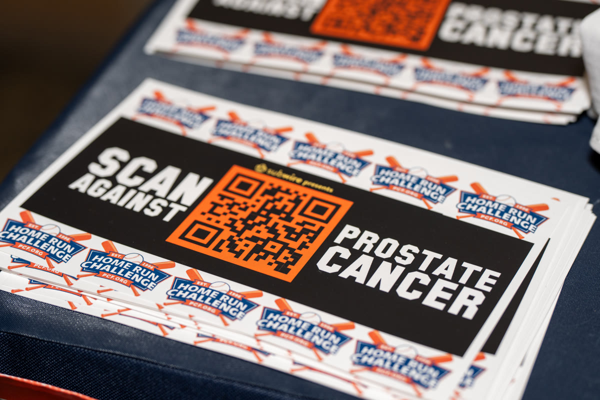 QR postcard used for event check-in